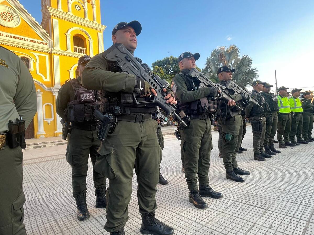Policía de Bolívar tendrá el 70% de sus uniformados para controles en fiestas de fin de año
