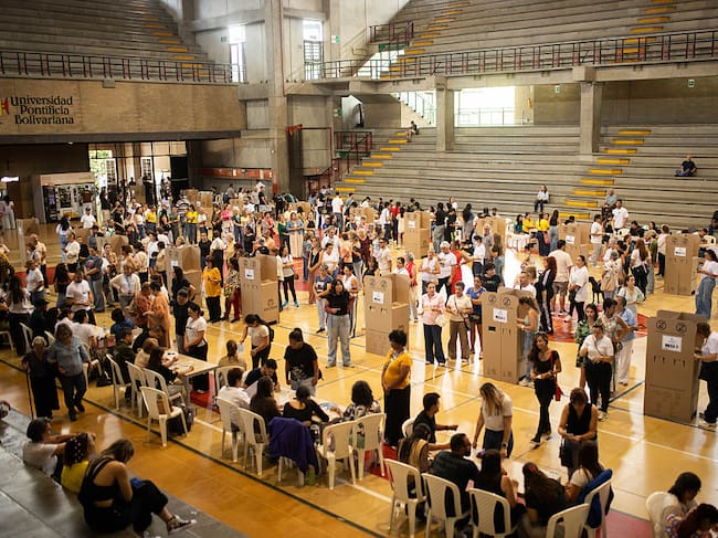 Elecciones Colombia. (Photo by Camilo Moreno/NurPhoto via Getty Images)