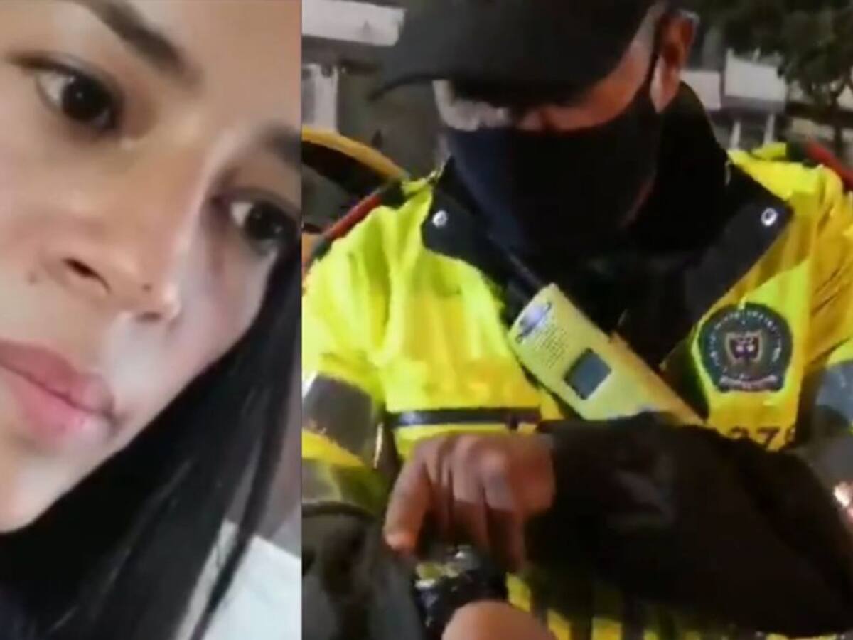 Una pareja resultó sancionada después de salir de un restaurante