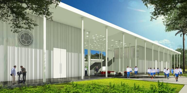 Diseños Sede Alto Rendimiento, para selección colombiana de fútbol