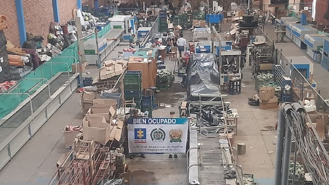 Operación de la Dian, Polfa y Fiscalía