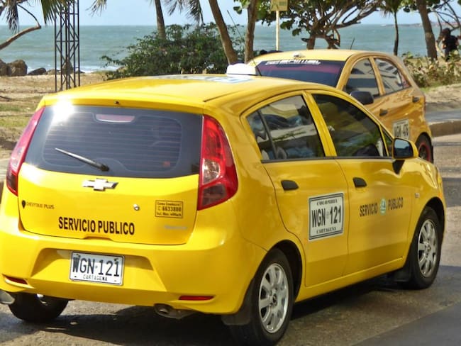 Taxistas de Cartagena grandes afectados ante crisis por el Covid-19