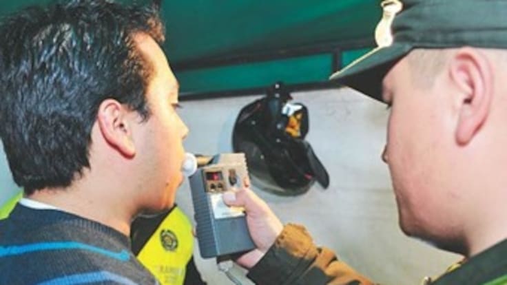 Sorprenden a 250 conductores embriagados en Bogotá