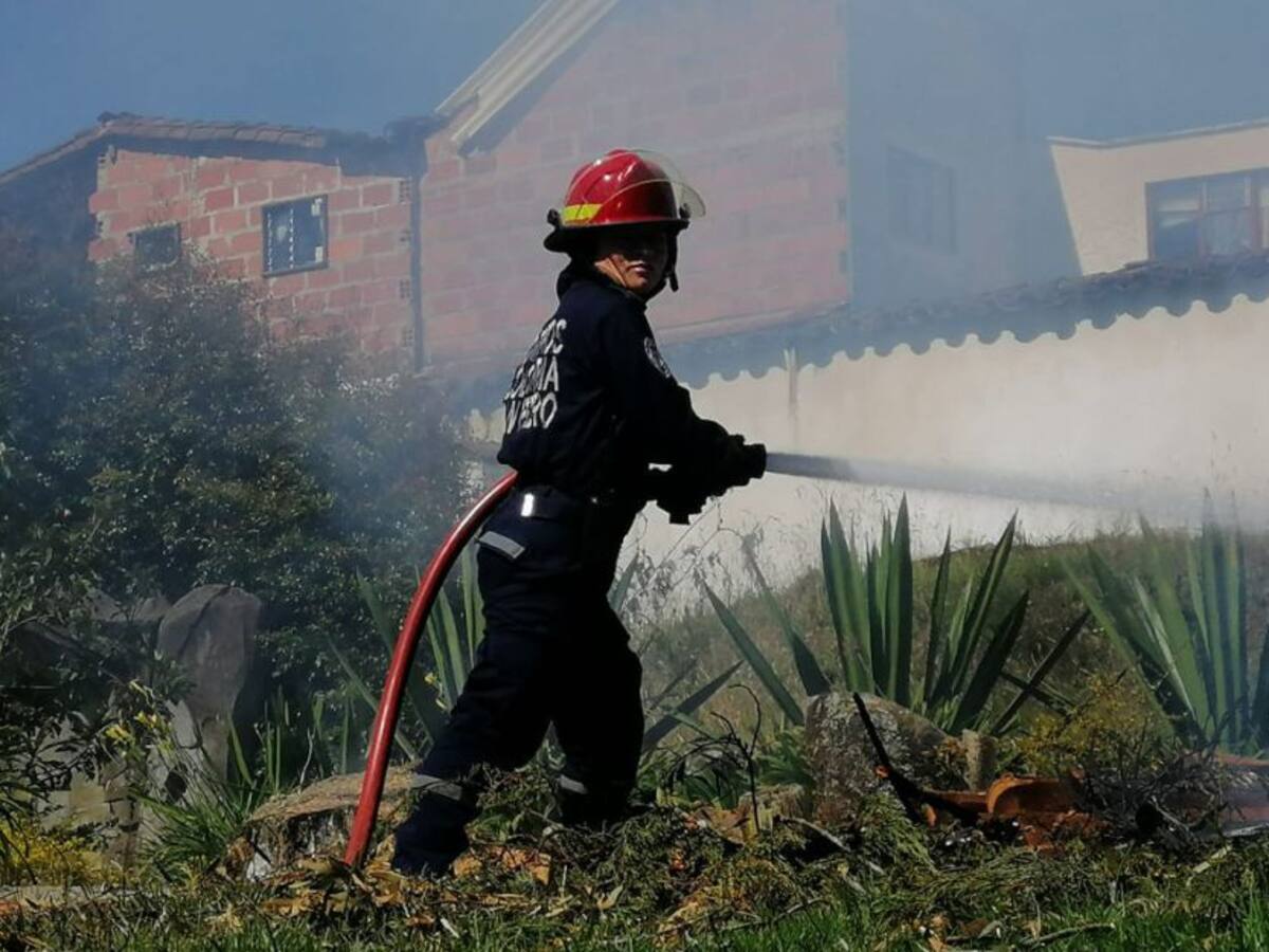Así previenen las quemas en San Pedro de los Milagros