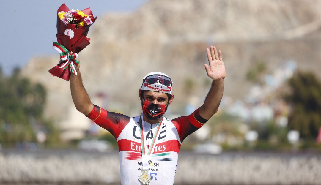 Fernando Gaviria ganador de la sexta etapa del Tour de Omán
