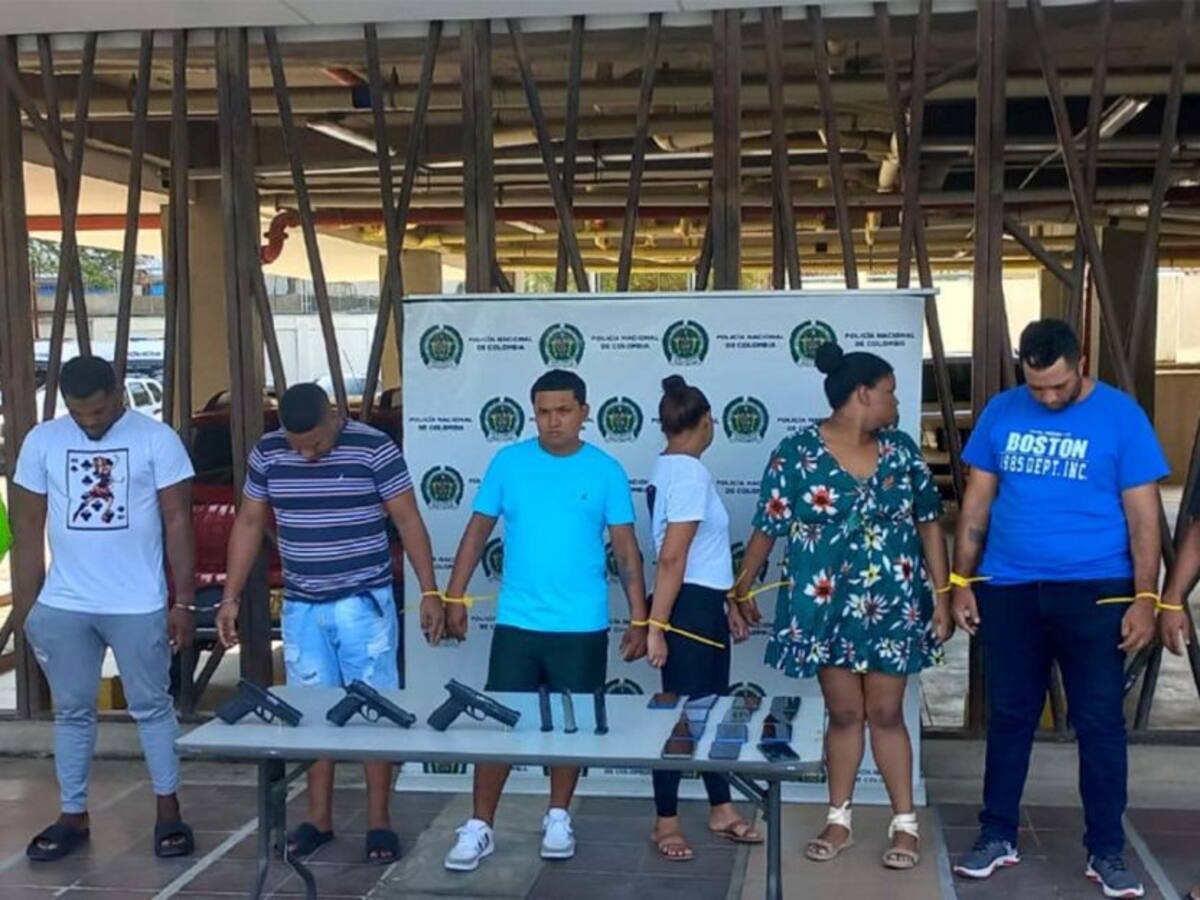 Juez judicializó a siete presuntos miembros de 'Los Coyotes' en Cartagena