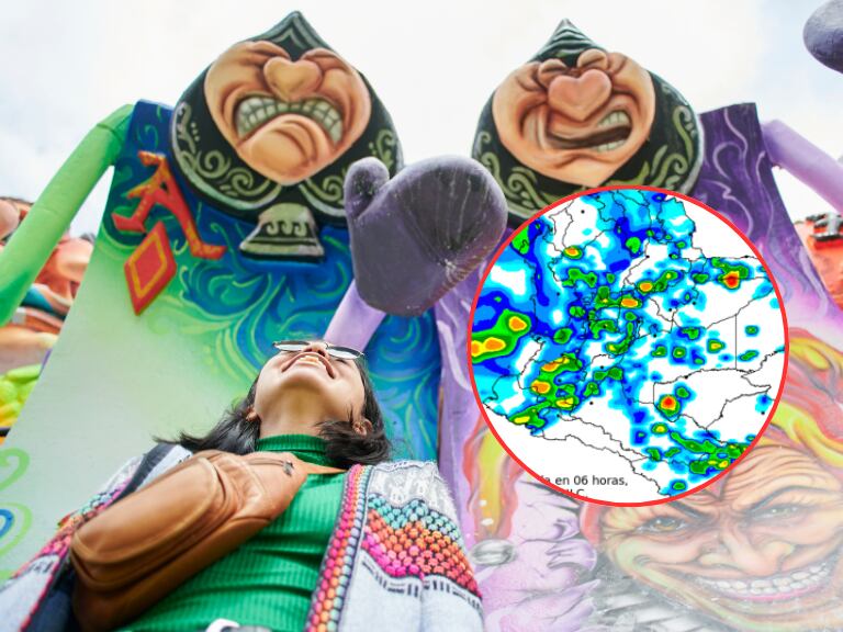 Mujer en el Carnaval de negros y blancos (Getty Images) / Reporte del Ideam.