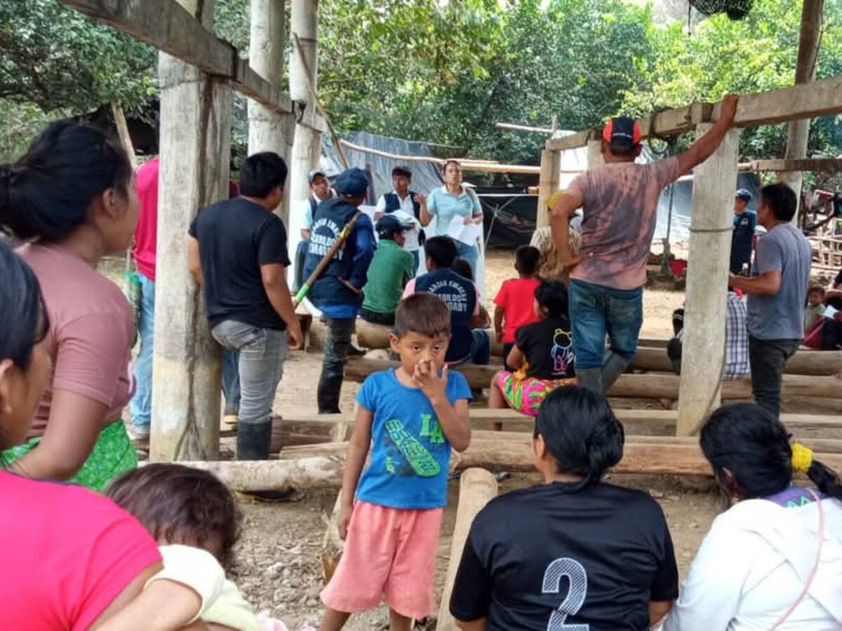 Alerta por desplazamiento masivo de dos comunidades indígenas en Tierralta, Córdoba