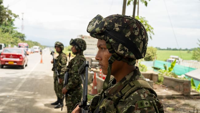 Militar colombiano (créditos: GettyImages)