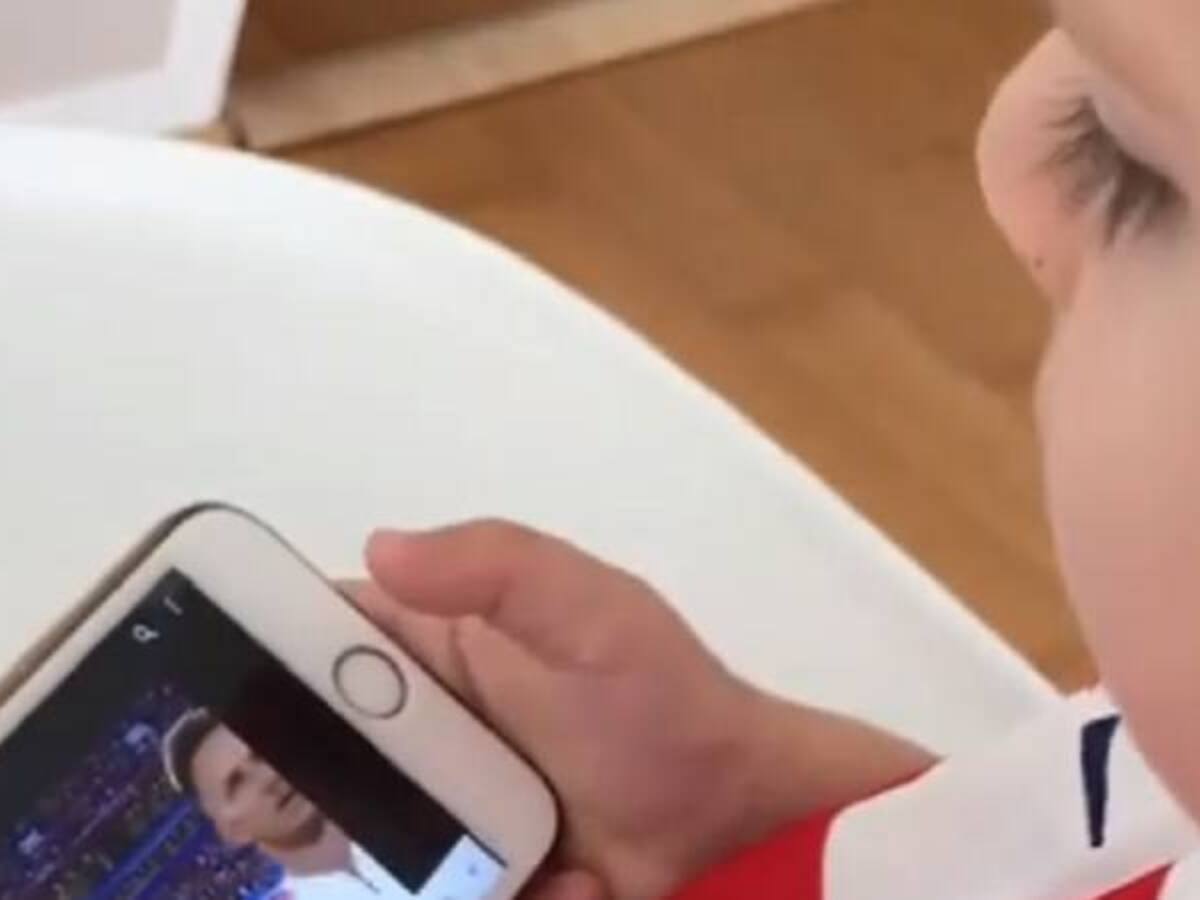 Conozca al hincha más pequeño de la selección de Croacia