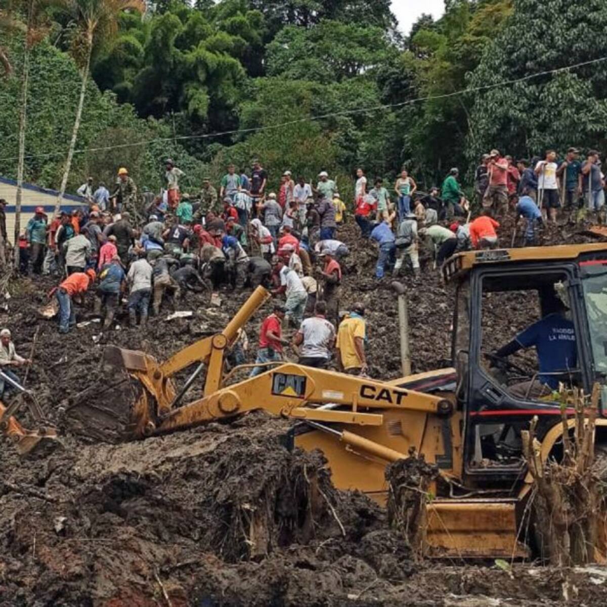 Tres menores murieron por un alud de tierra en Andes, Antioquia