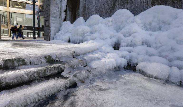 Ola de frío en Estados Unidos