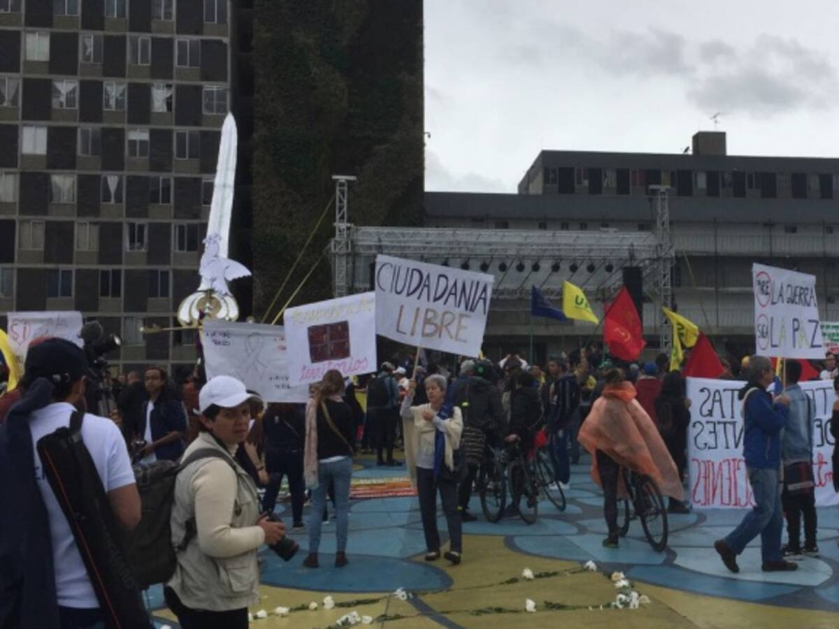 Así avanzan las marchas de la oposición en el país