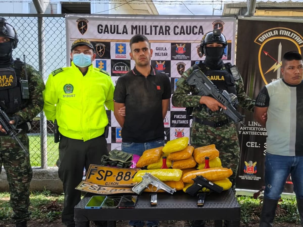 Capturan a alias ‘Iván Sombra’, señalado jefe de finanzas de la estructura Dagoberto Ramos en Cauca