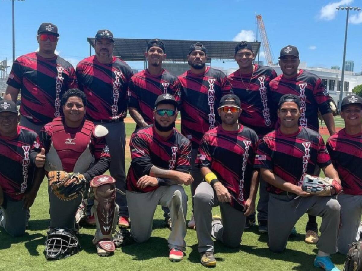 Falcao probó suerte en el béisbol durante sus vacaciones