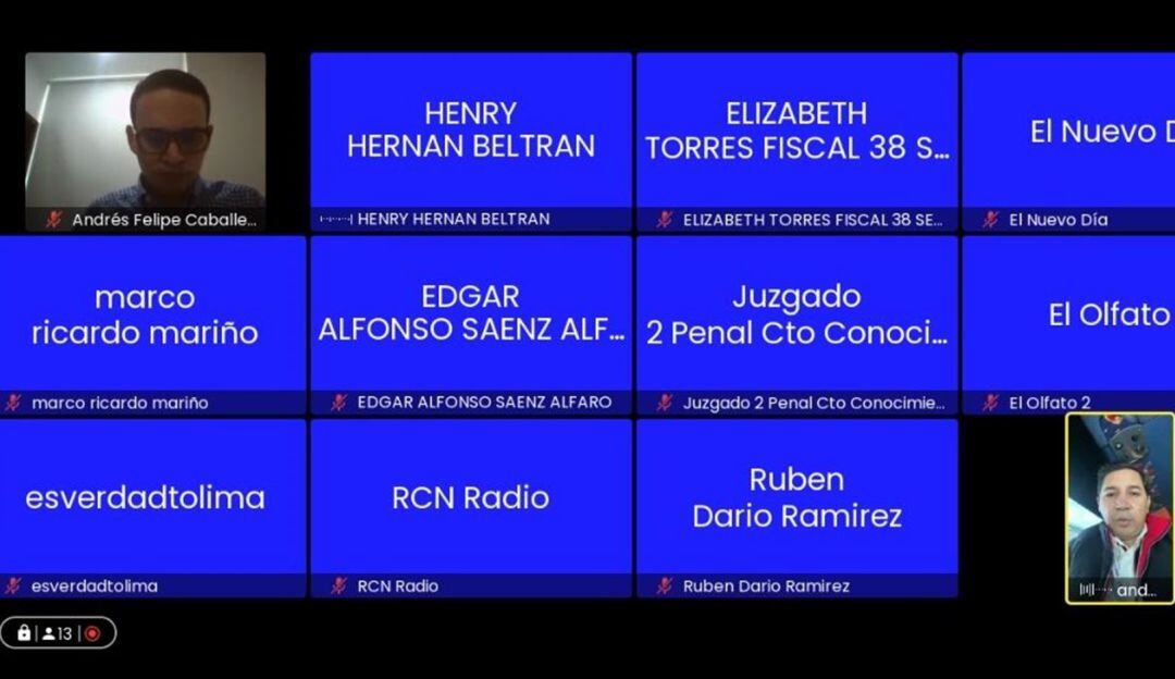 Audiencia alcalde Andrés Hurtado 