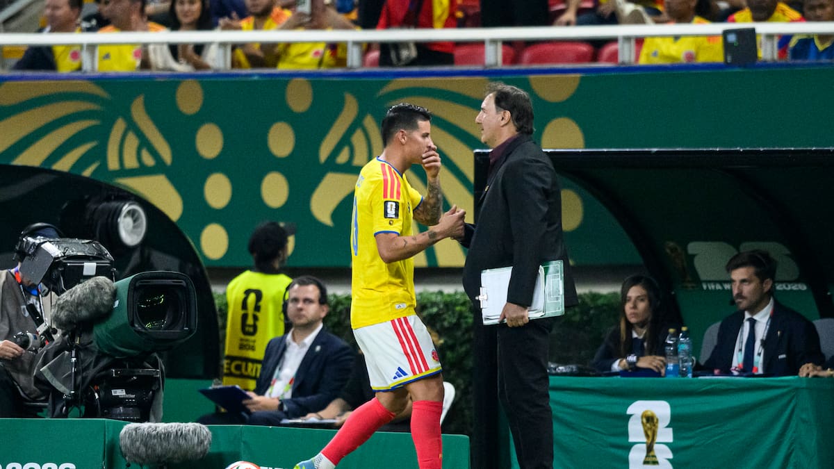 Néstor Lorenzo no descarta una nueva convocatoria de James Rodríguez a la Selección Colombia