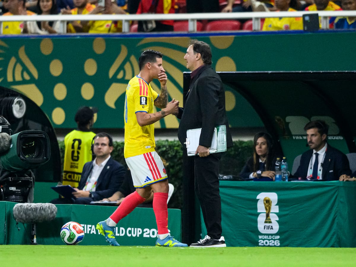Néstor Lorenzo no descarta una nueva convocatoria de James Rodríguez a la Selección Colombia