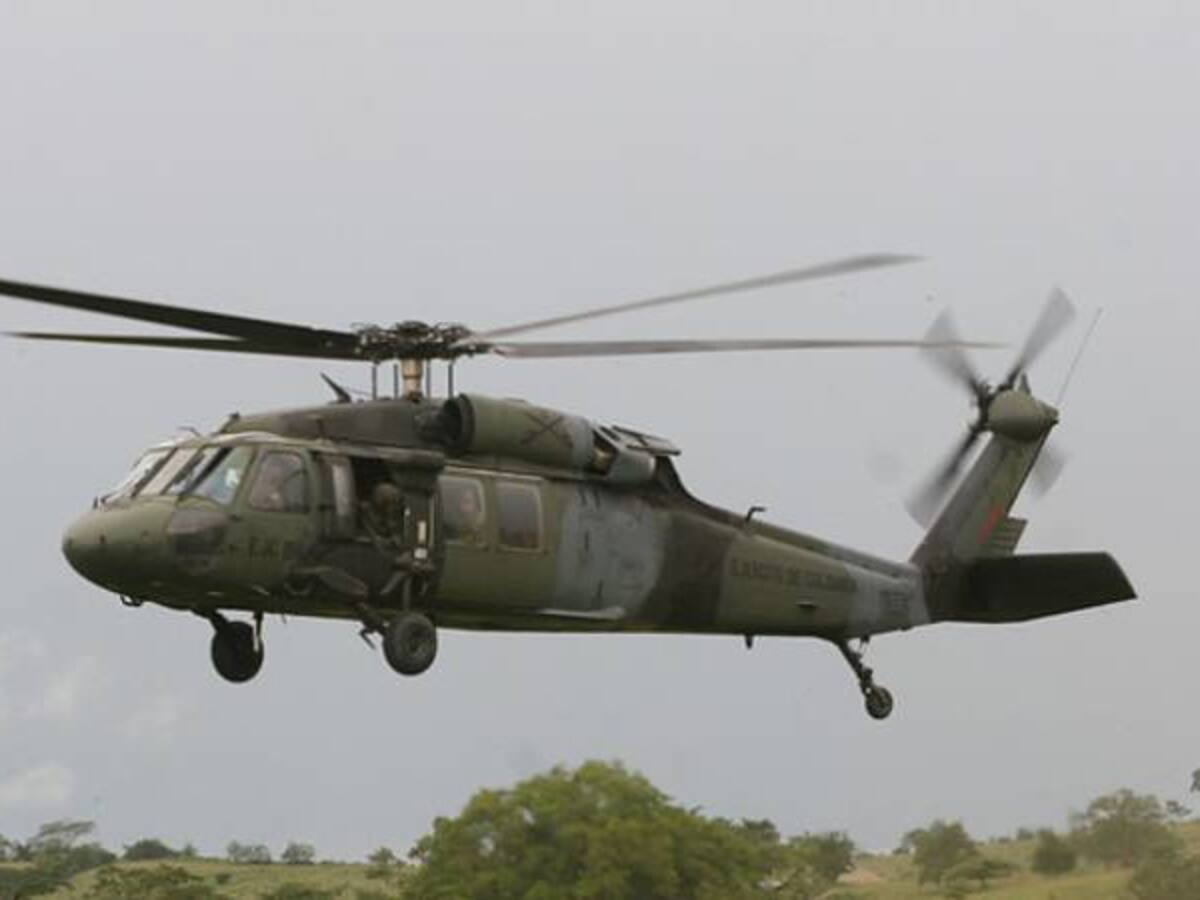 Avanzan operaciones de búsqueda de helicóptero MI -17 del Ejército