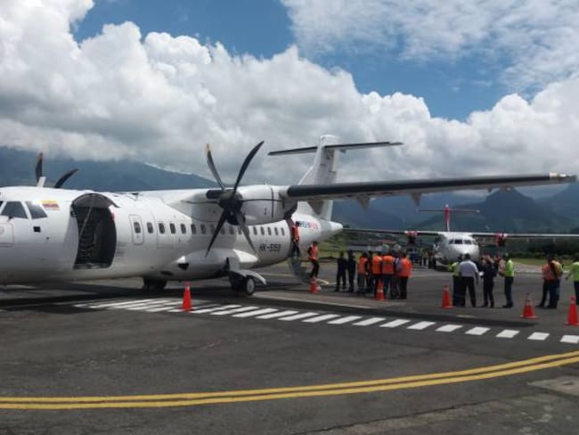 Easy Fly que ya vuela a MEdellín, ahora también lo hará a Bogotá por Manizales. 