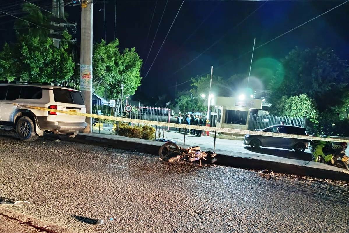 Motociclista muere en accidente de tránsito en el sector de Las Bodegas de Ternera