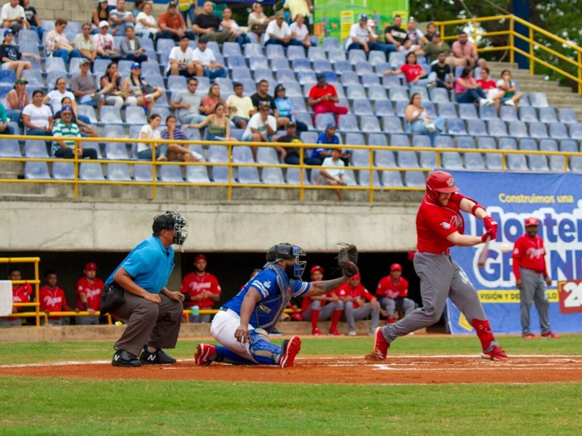 Tigres de Cartagena ganó el último juego de la serie en Montería