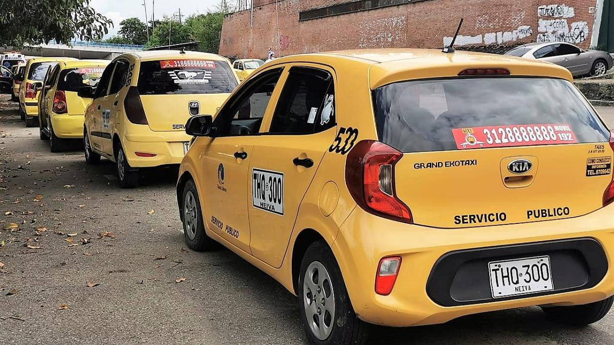 En Neiva temporada navideña, no supera las expectativas al gremio de taxistas