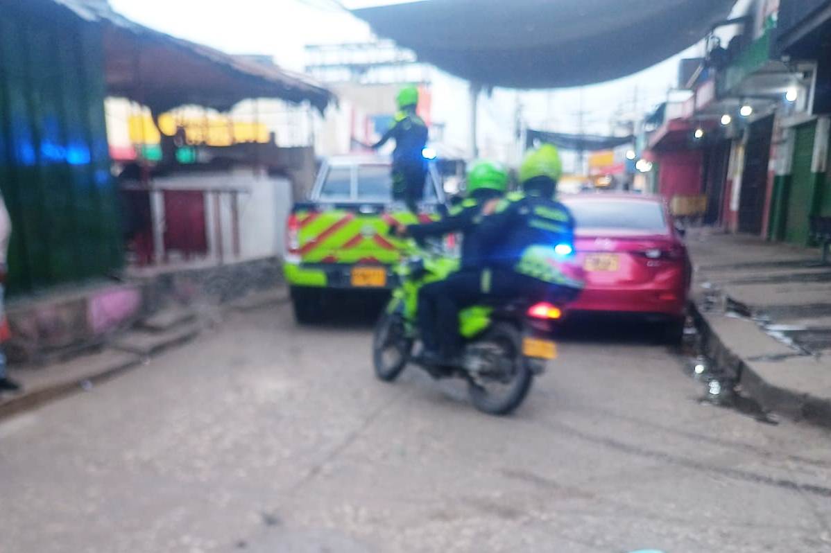 Un muerto y un herido dejó ataque de sicarios cerca del Mercado de Bazurto