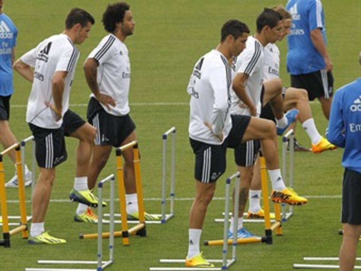 Real Madrid entrenó para el derbi ante el Atlético