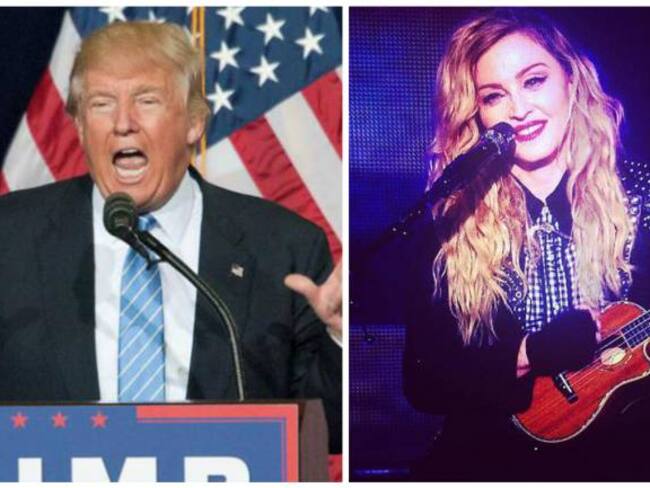 Madonna pública una foto que puso en aprietos la campaña de Donald Trump