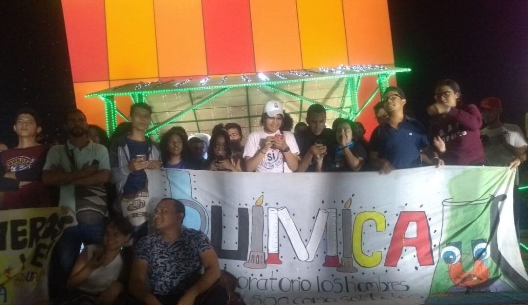 Protesta Uniatlántico. 