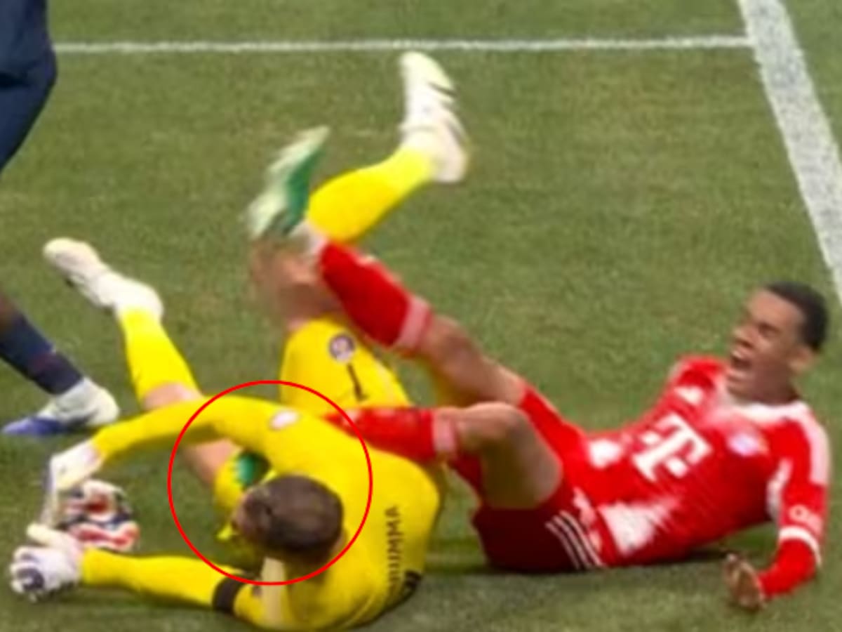 ¡IMÁGENES SENSIBLES! Así fue la terrible lesión de Musiala en el Mundial de Clubes