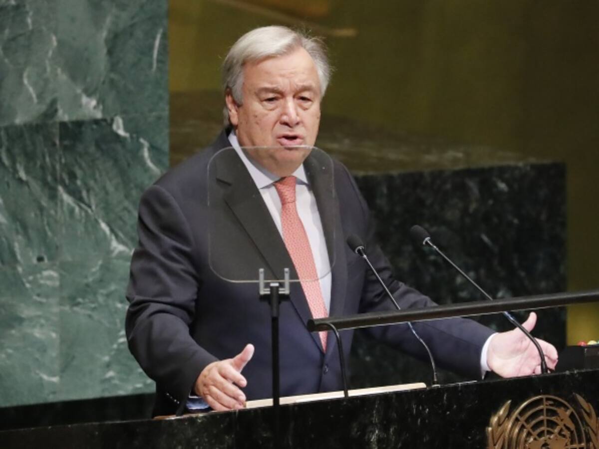 Antonio Guterres destacó a Colombia como signo de esperanza en el mundo