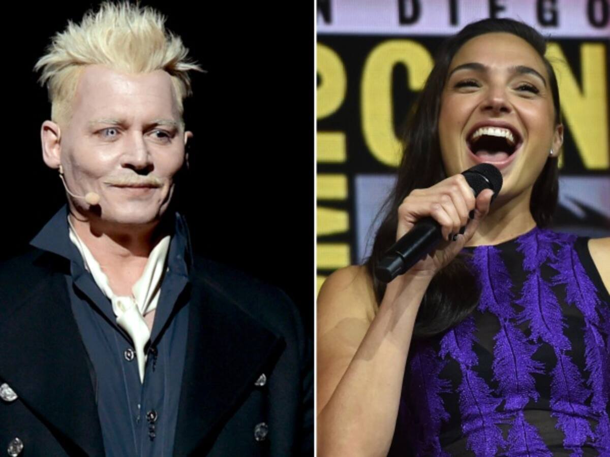 Gal Gadot y Johnny Depp enloquecen al público de Comic-Con