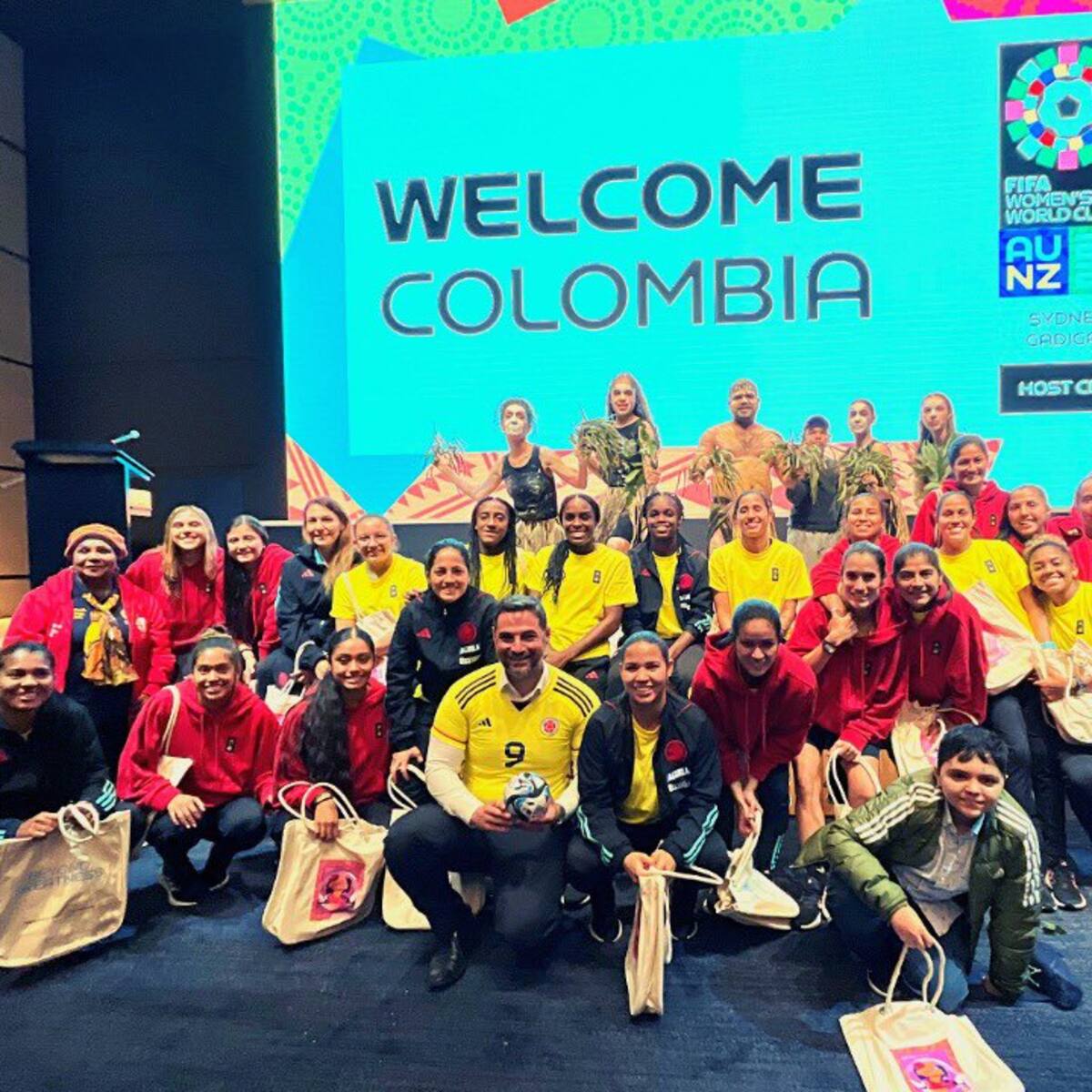 Gobierno de Australia le da la bienvenida a la Selección Colombia