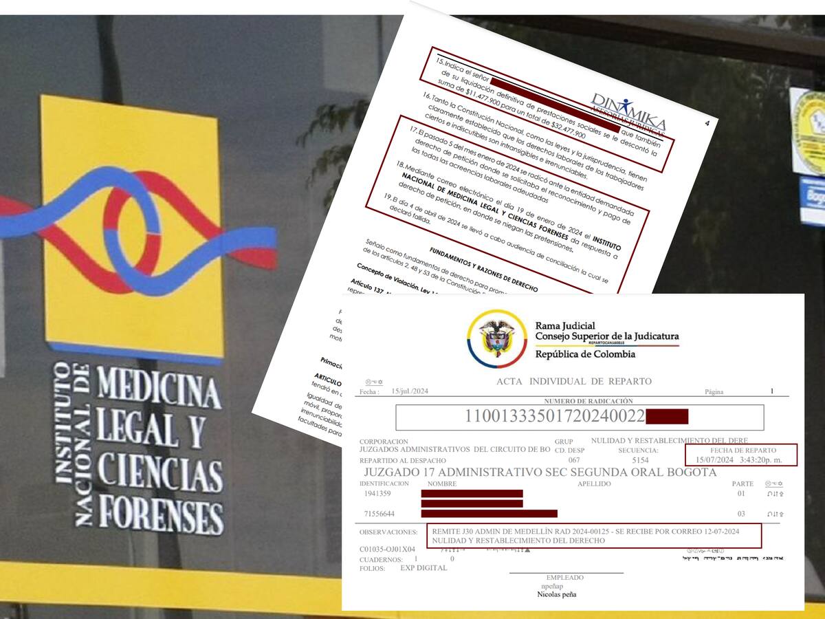 Los $32 millones que Medicina Legal descontó a un extrabajador por una incapacidad médica