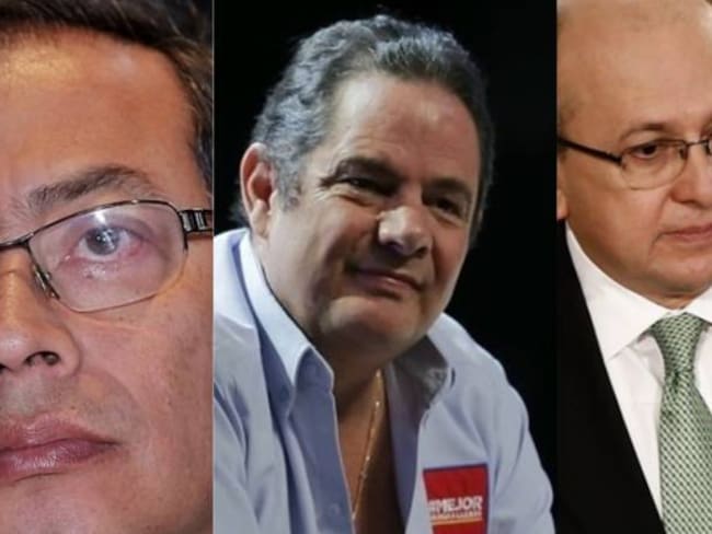 Gustavo Petro,Vargas Lleras, Eduardo Montealegre