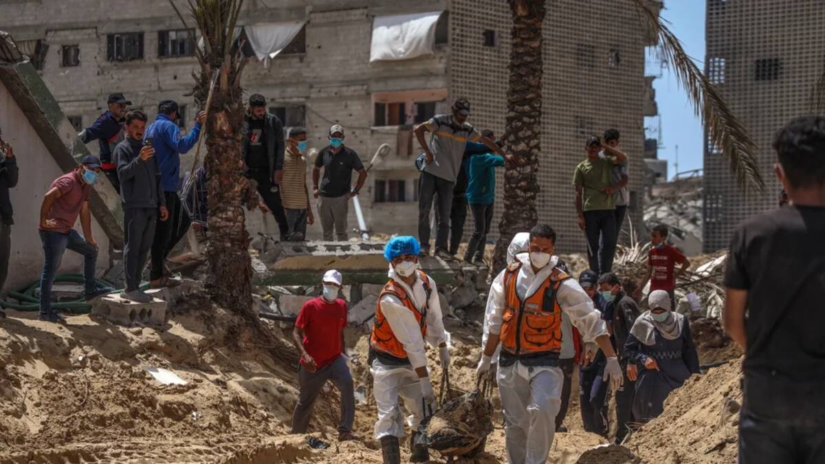 Media Luna Roja palestina publica video del asesinato de 15 socorristas encontrados en fosa común