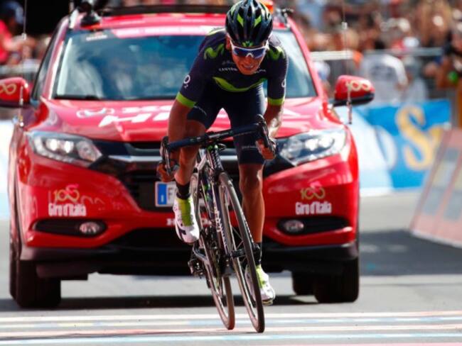 Nairo Quintana, subcampeón del Giro de Italia Centenario