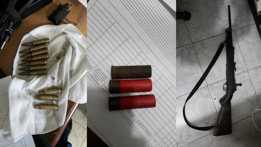 Los uniformados denunciaron ataques con ráfagas de fusil. Foto: Policía