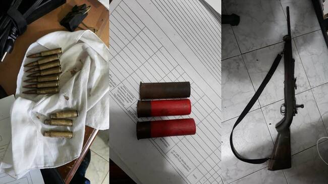 Los uniformados denunciaron ataques con ráfagas de fusil. Foto: Policía