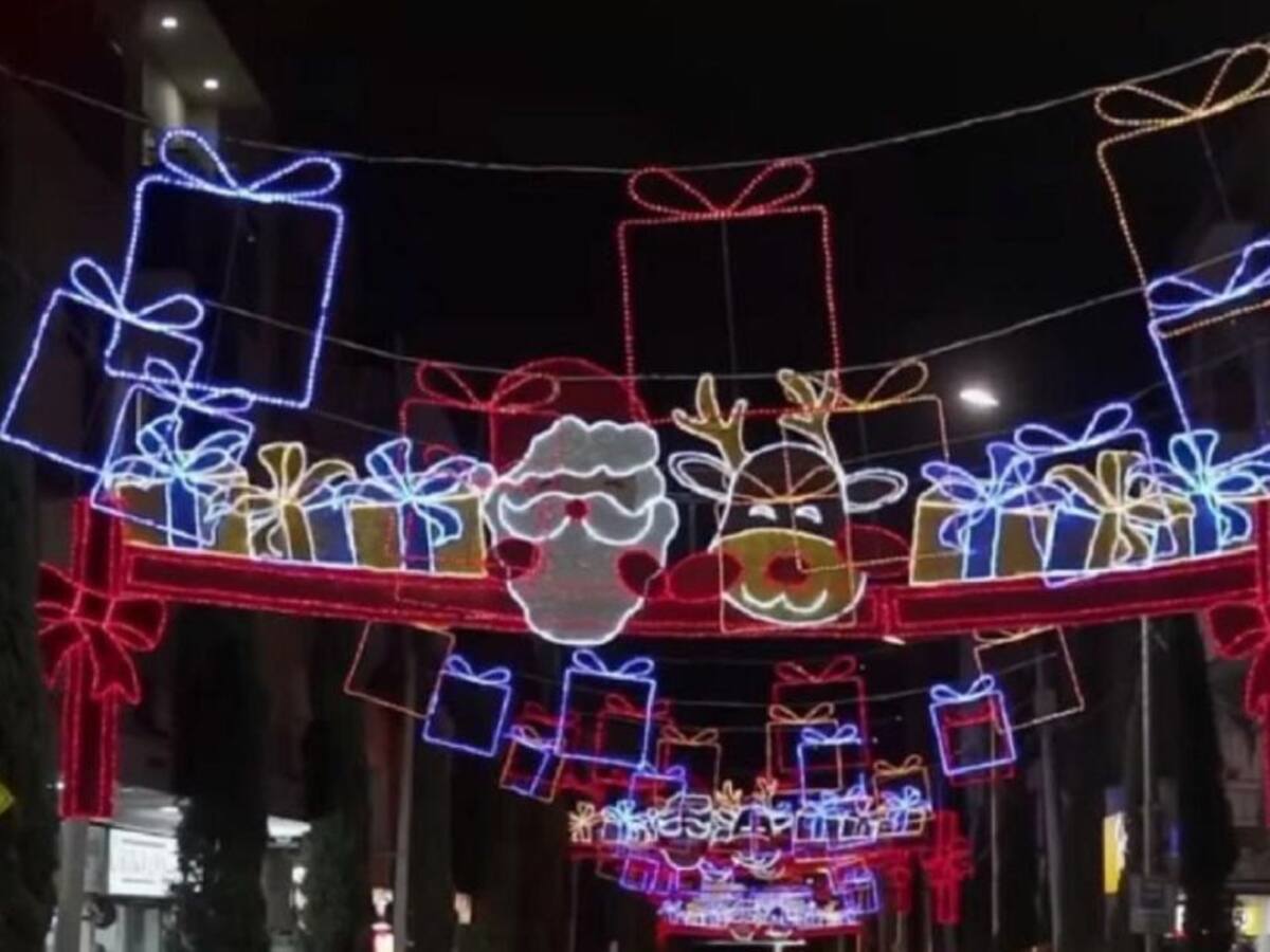 Este miércoles encienden el alumbrado navideño de Envigado