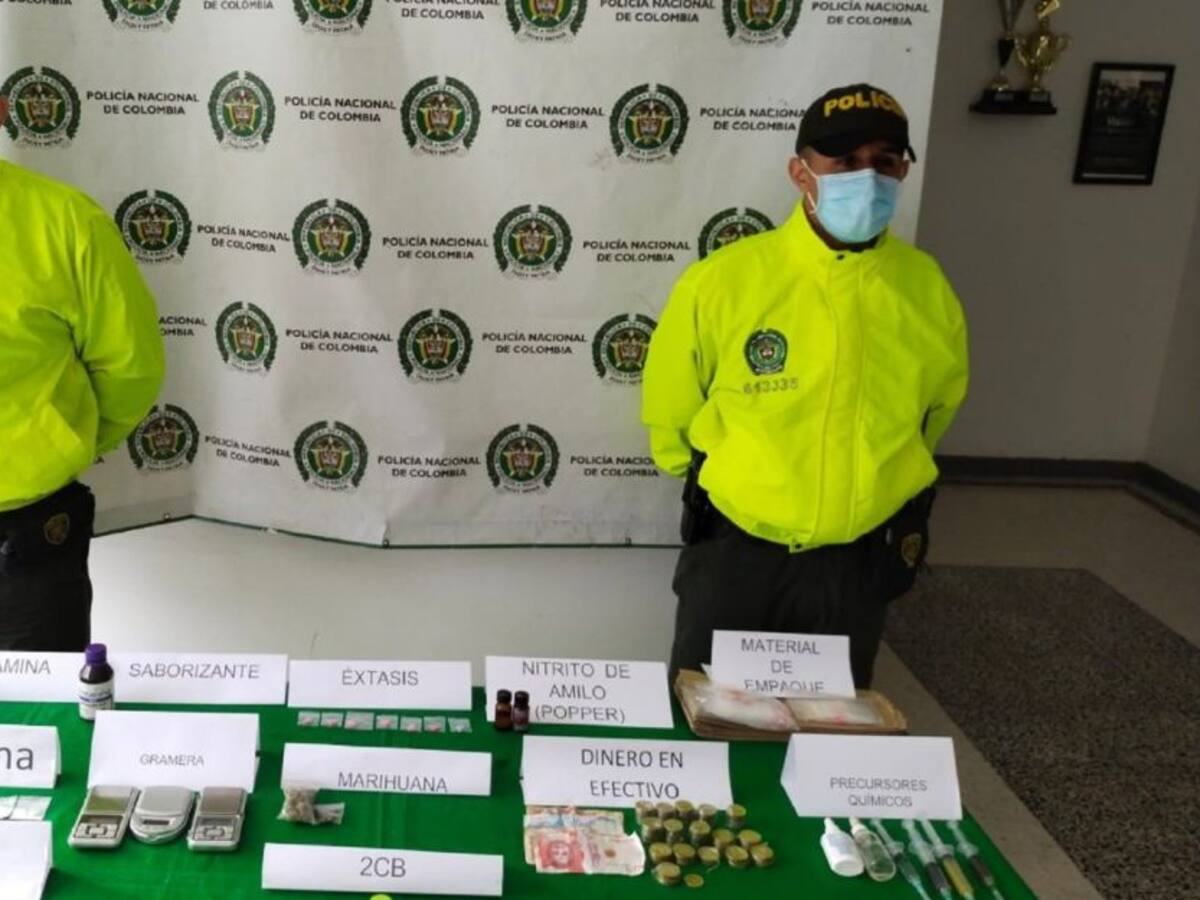 En diligencia de allanamiento incautaron varios tipos de estupefacientes