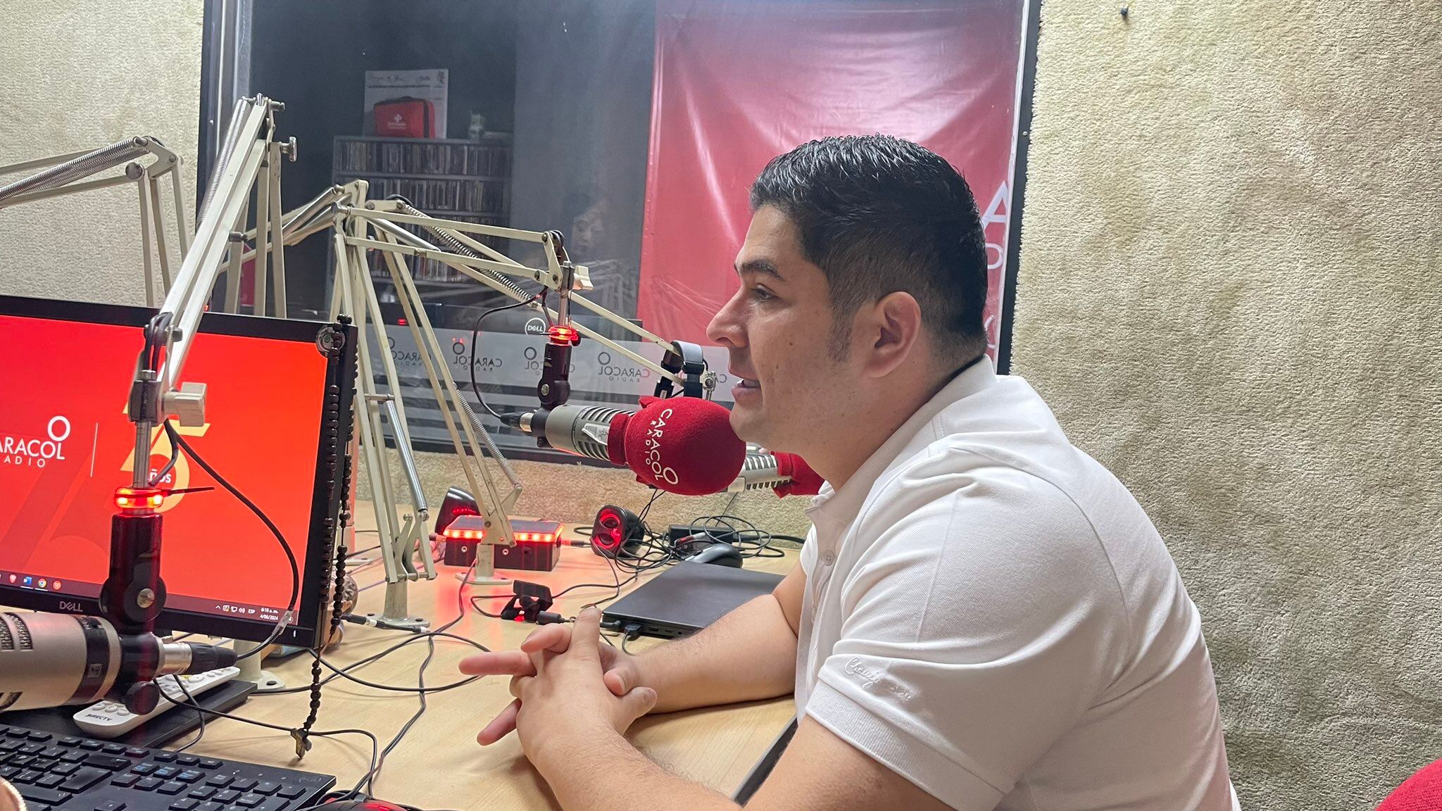 Camilo Suárez, alcalde de Villa del Rosario / Foto: Caracol Radio