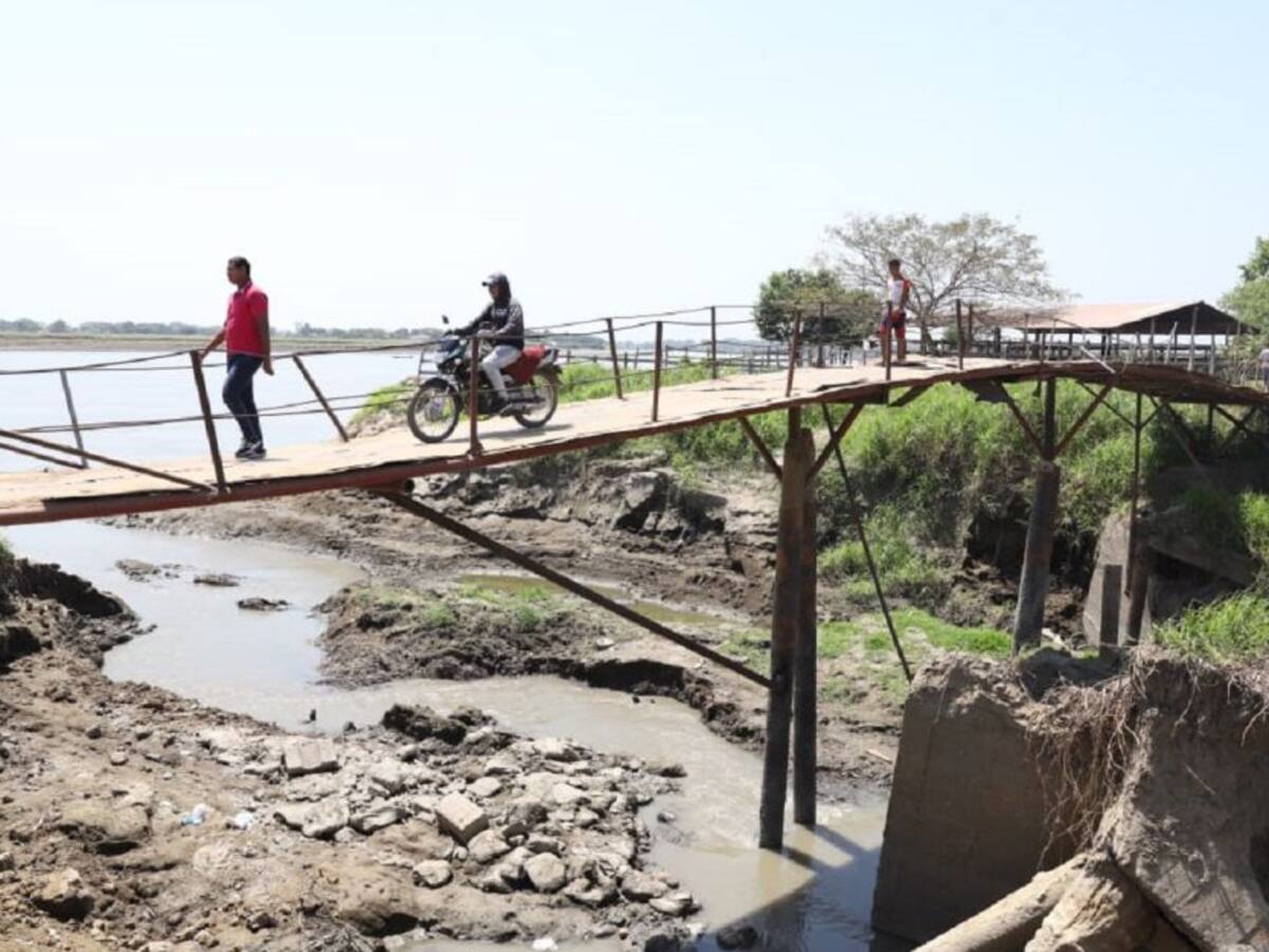 Inician obras del puente El Chorro en Magangué, Bolívar