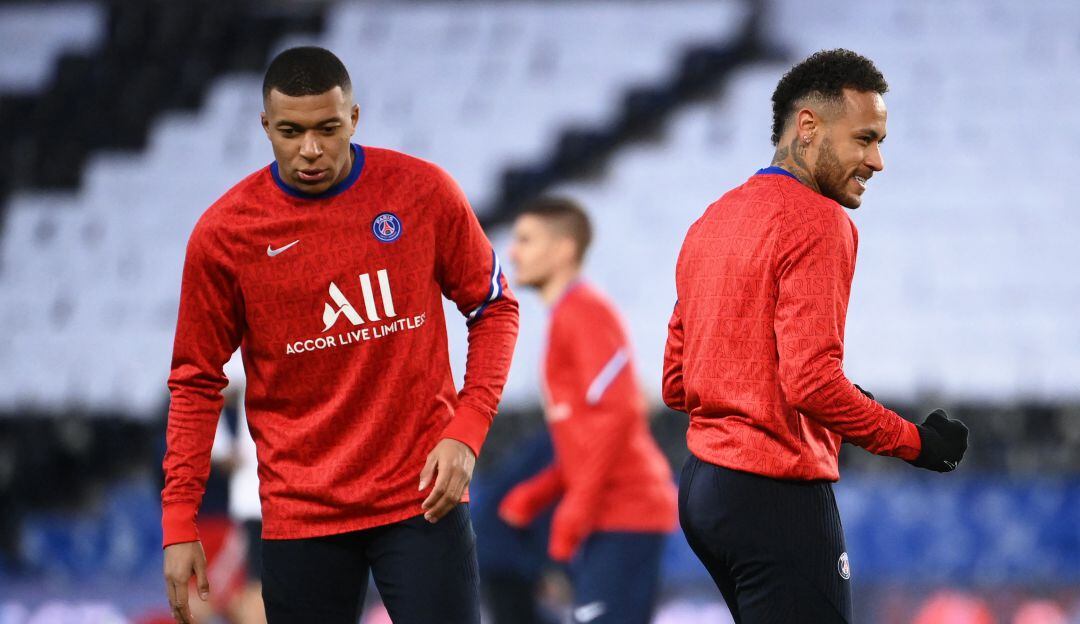 Mbappé y Neymar