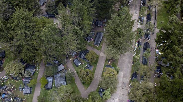 La tragedia de los indígenas en Bogotá