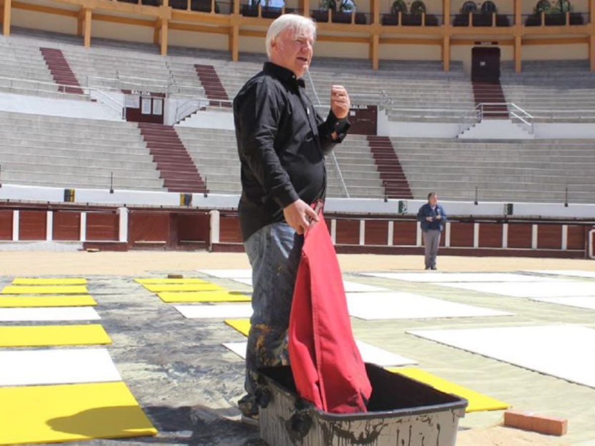 Loren Pallatier, el artista francés que pintará el ruedo de la Santamaría