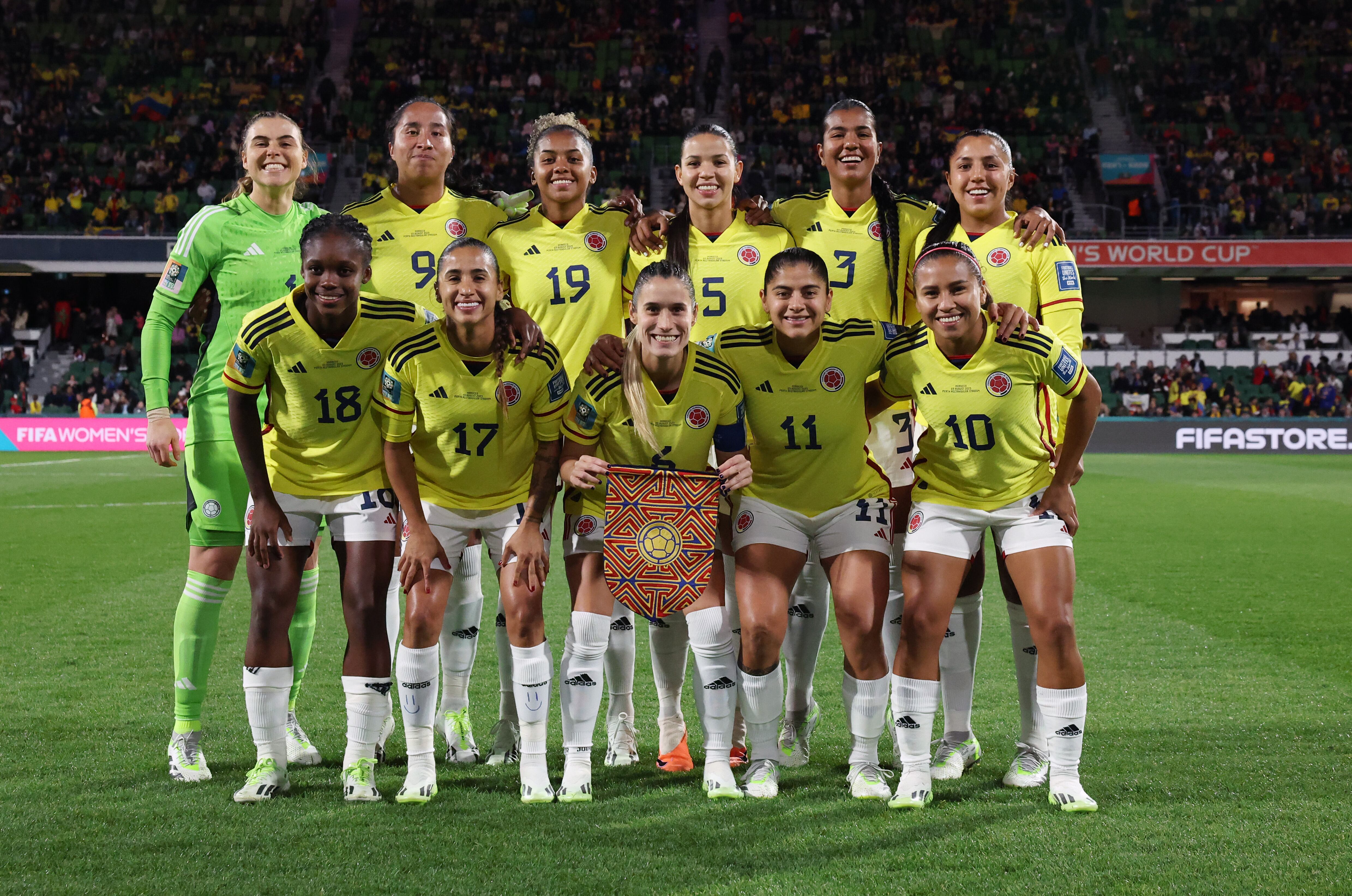 Selección Colombia en el Mundial Femenino. (Photo by Will Russell - FIFA/FIFA via Getty Images)