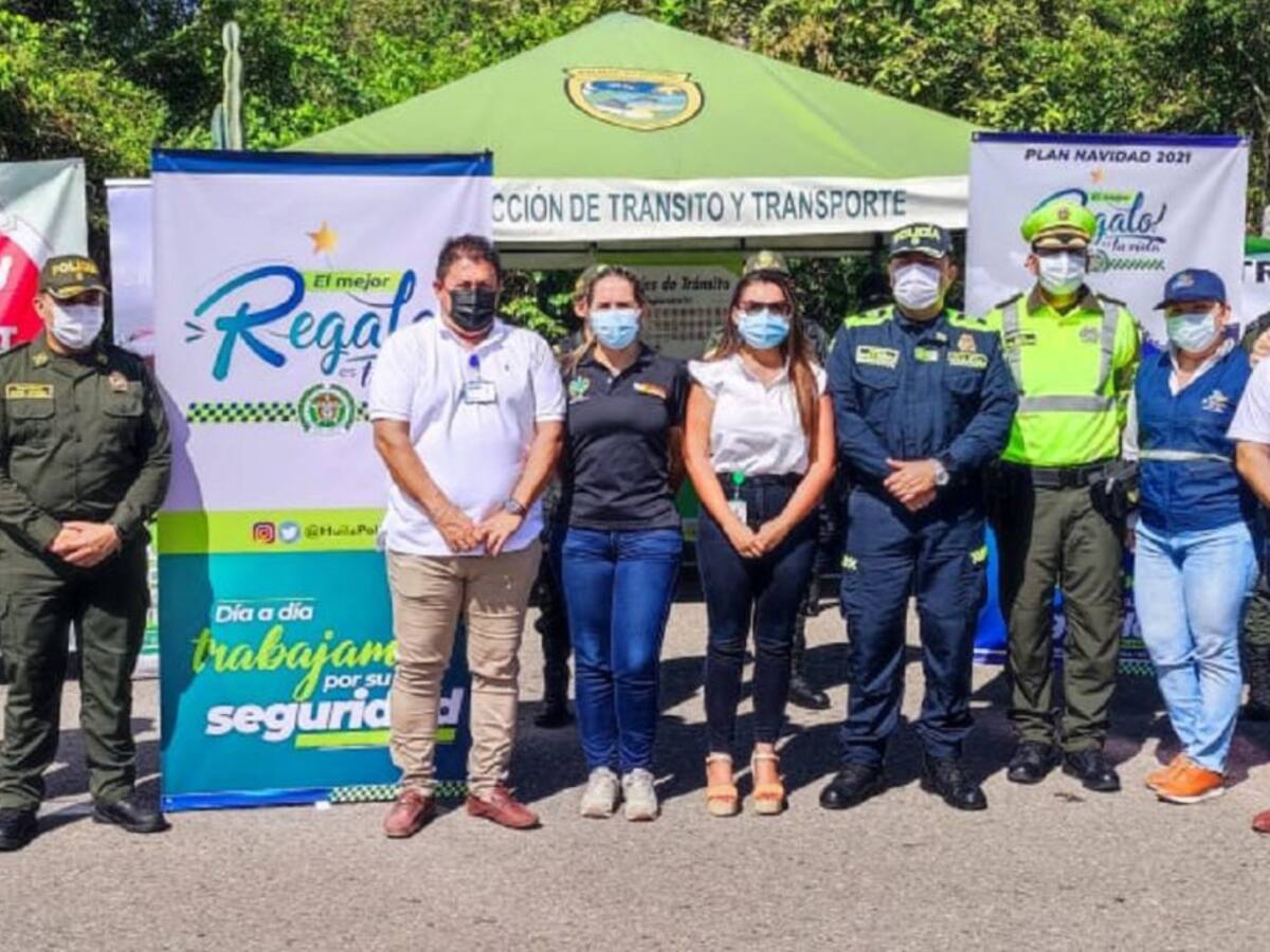 En el Huila se puso en marcha el Plan Navidad